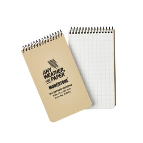 Carnet tout-temps 100 pages 76 x 130 cm tan - Modestone