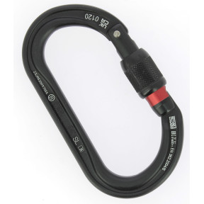 Symmetrischer Karabiner mit OK Screw-Lock Verriegelung - Petzl