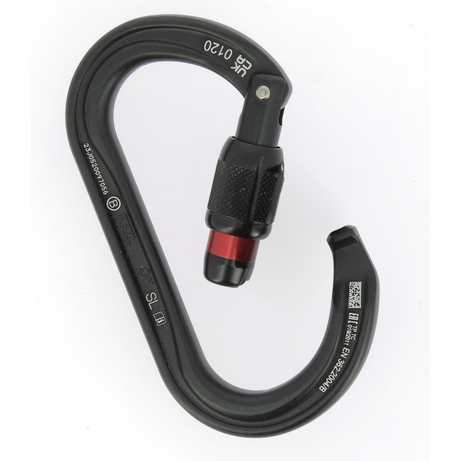 Mousqueton symétrique à verrouillage OK Screw-Lock - Petzl