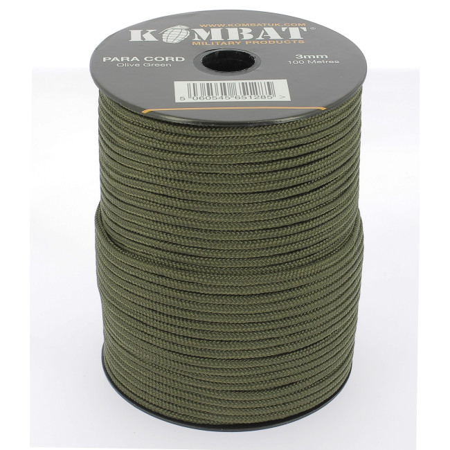 Touwrol 100m - Groen OD - Kombat Tactical