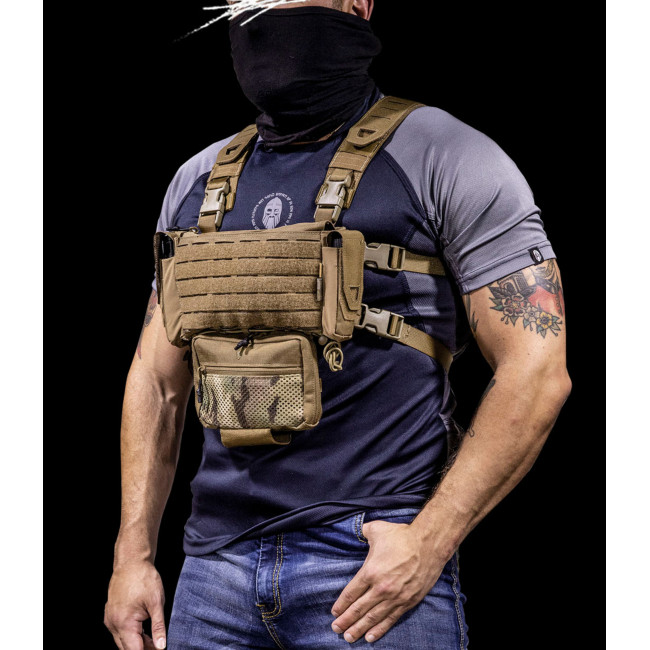 Chest rig Tyra coyote/multicam - Ragnar Raids