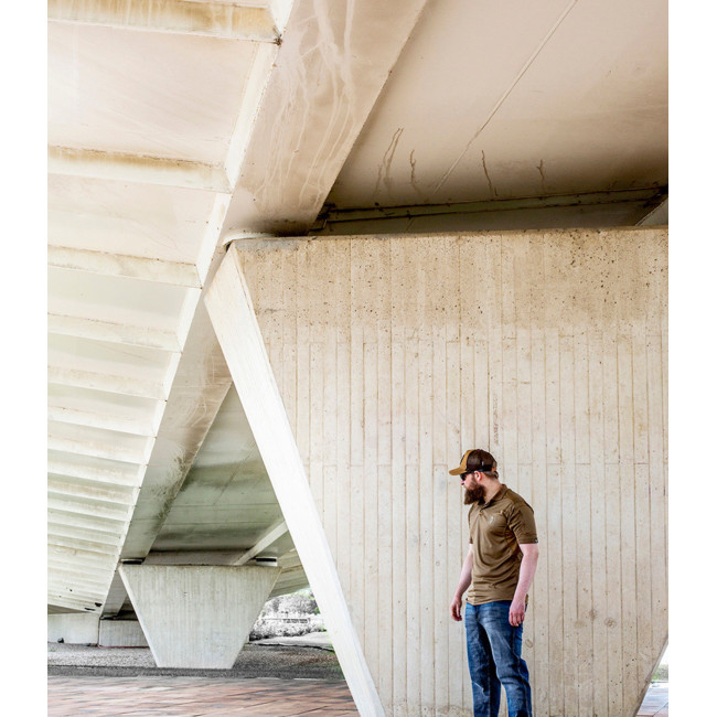 Poloshirt Fenrir coyote - Ragnar Raids