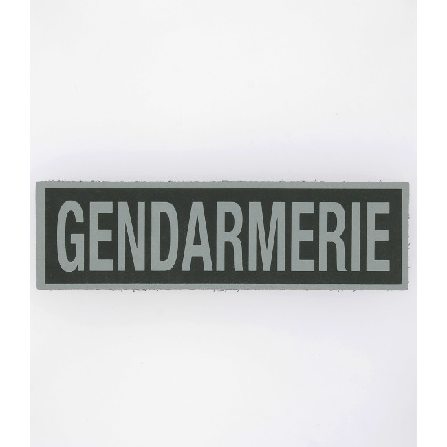 Bandeau Gendarmerie inversé 4,5 x 15,5 cm - Patrol Equipement