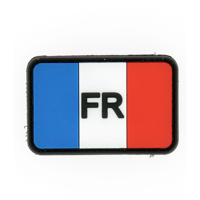 Französische Flagge Patch aus PVC - JTG