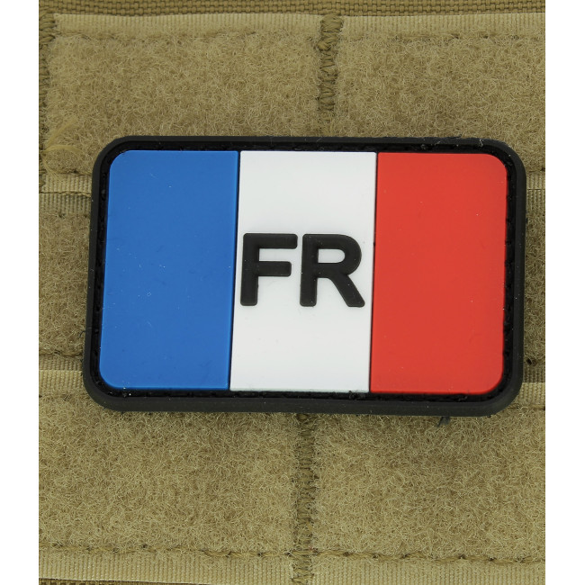 Französische Flagge Patch aus PVC - JTG