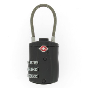 Kłódka szyfrowa TSA czarna - A10 Equipment