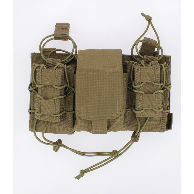 Porte chargeur Fast Rig Coyote - Kombat Tactical