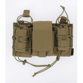 Porte chargeur Fast Rig Coyote - Kombat Tactical