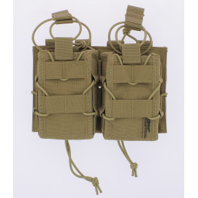 DUBBELE delta magazijnhouder Coyote - Kombat Tactical