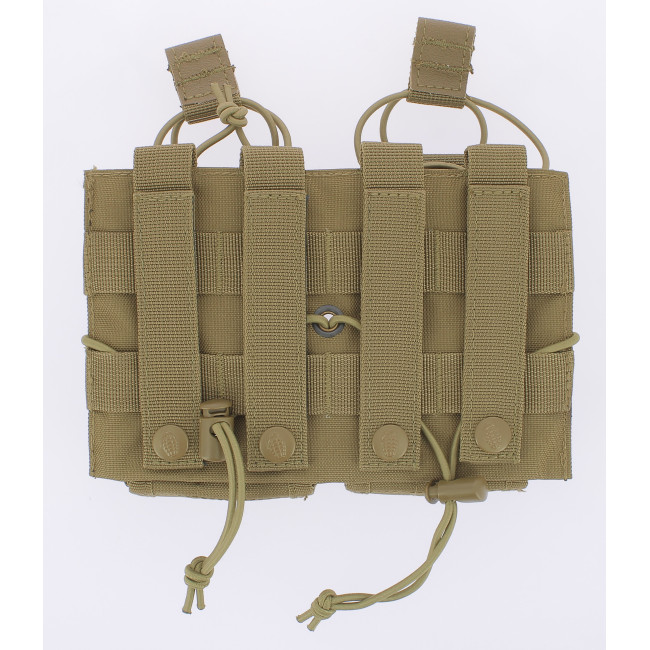 DUBBELE delta magazijnhouder Coyote - Kombat Tactical