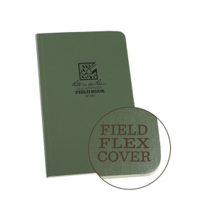 Notitieboek 14.2 x 18.4cm, 160 paginas, verticale binding groen - Rite in the rain