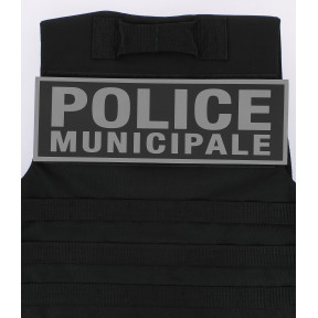 Gemeentepolitie omgekeerde band 10 x 30 cm - Patrol Equipement