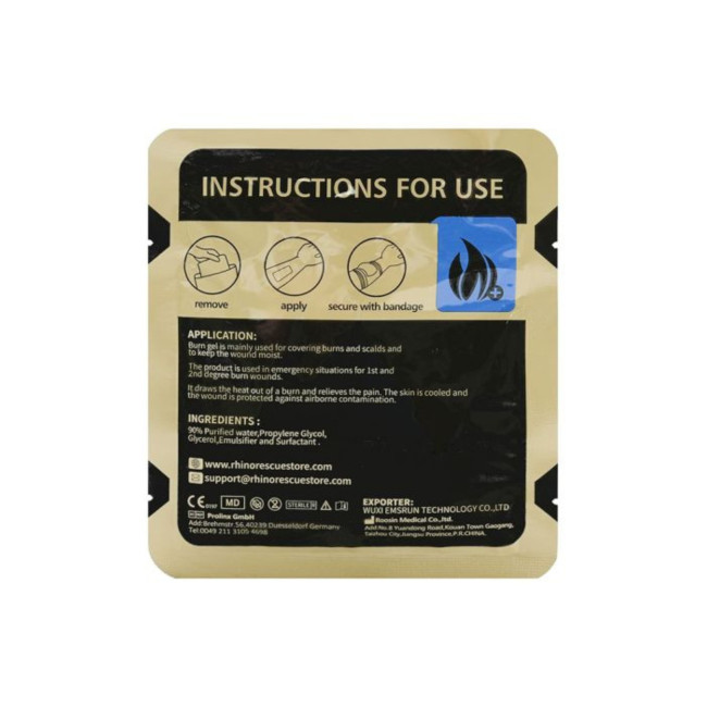Pansement brulures 10x10cm - Ares