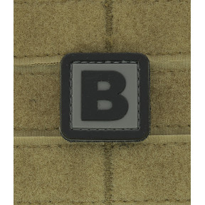 3D PVC Patch letter B - 101 Inc
