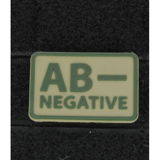 2er-Set Blutgruppen-Patches AB- Coyote - Helikon