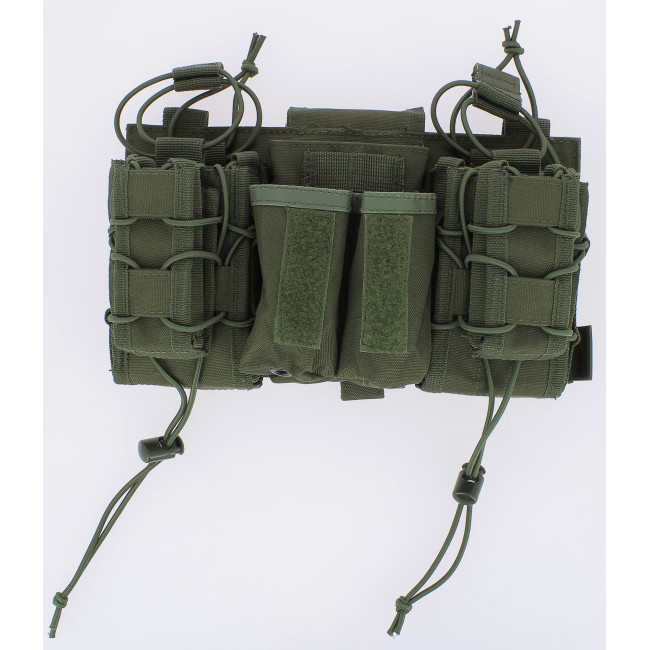 Porte chargeur Fast Rig Vert Olive - Kombat Tactical