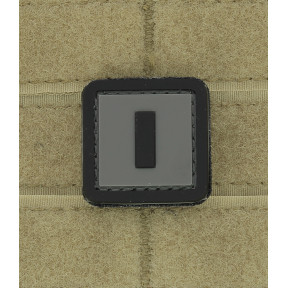 Patch 3D en PVC lettre I - 101 Inc