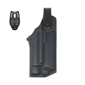 Holster roto HK P30 & Lampe M3X rh Niv II Kydex Schwarz + Tiefer Versatz 6500.6106 - Radar