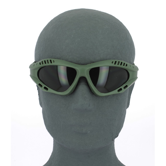 Lunettes Spec-Ops - Vert Olive - Kombat Tactical 