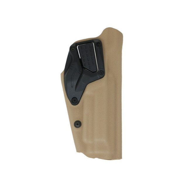 Holster ltg-duty Glock 17/19/26 lh Niv II Kydex Coyote + Tiefer Versatz 6500.6106 - Radar