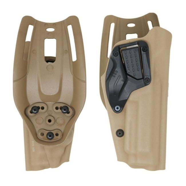 Holster ltg-duty glock 17/19/26 lh niv ii kydex coyote + deport bas 6500.6106 - Radar