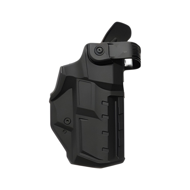 Holster 2 fast extreme mg g17 niv v polymeer zwart + afvoer 6500.6106 - Radar