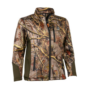 Sweat zippé enfant Ghostcamo Forest Evo - Percussion