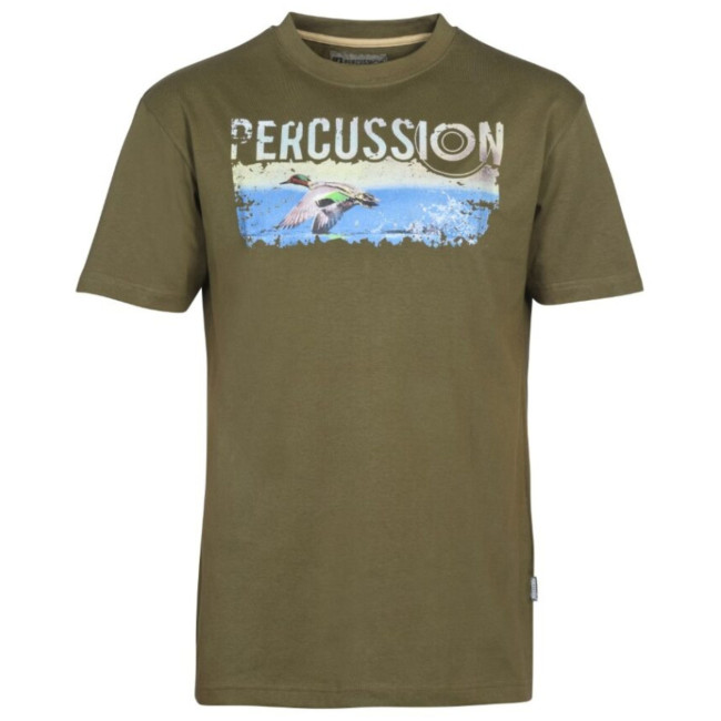 T-shirt Zeefdruk jacht Eend - Percussion