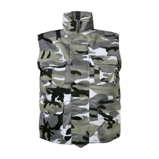 Kamizelka rangers dziecięca Camo Szara miejska - Percussion