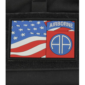 Naszywka 3D PVC flaga 82nd Airborne - 101 Inc