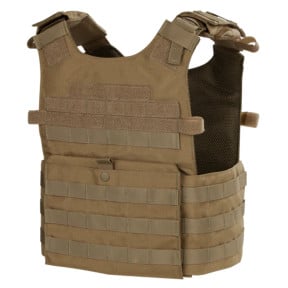 Gilet porte-plaque Gunner Coyote Brown - Condor