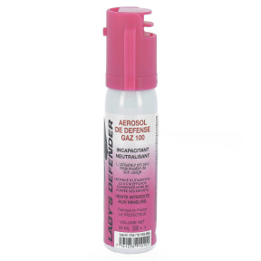 Anti-Aggressions-Spray CS-Gas Lady's Defender - 25ml - Le Protecteur