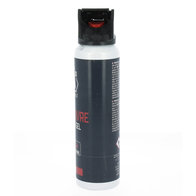 Aérosol lacrymogène anti-agression gel poivre 100 mL - A10 Equipment