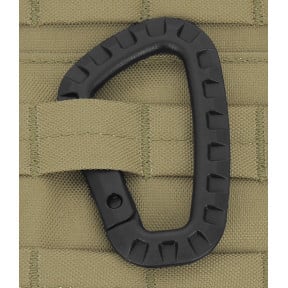 Asymmetrischer Karabiner - Schwarz - A10 Equipment