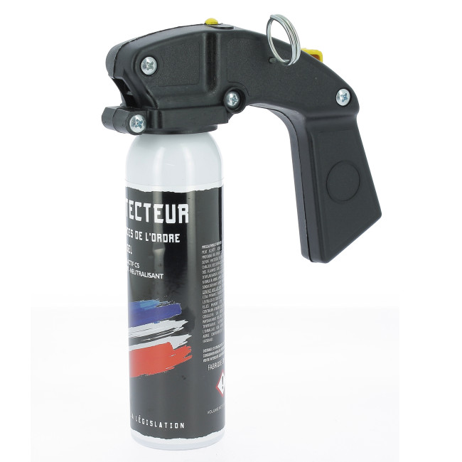 Anti-agressie aerosol GEL CS 100ml met handgreep - LPSA