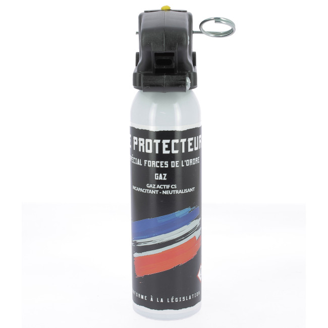 Aérosol anti-agression Gaz CS 100ml avec poignée - LPSA