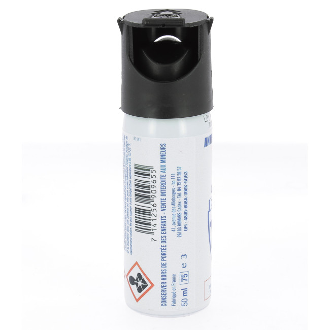 Aérosol de défense Gaz 50ml - Le Protecteur