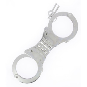 Scharnierhandschellen Nickel - TOE