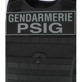 Bandeau PSIG inversé 10 x 30 cm - Patrol Equipements