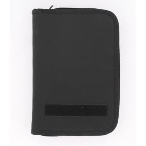 Pochette porte documents Opex avec bloc A5 noire - Patrol