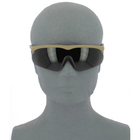 Lunettes balistiques et de soleil Raptor Coyote - Swisseye