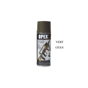PEINTURE OPEXCOLOR EN SPRAY 400ML VERT OTAN - Patrol Equipement