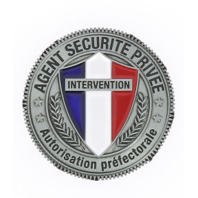 Médaille Agent de Sécurité Privée - Patrol
