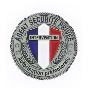 Médaille Agent de Sécurité Privée - Patrol