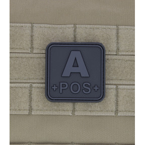 Patch carré groupe sanguin A+ blackops - JTG