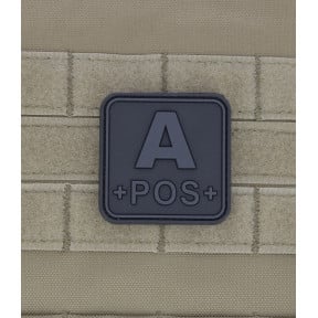 Patch carré groupe sanguin A+ blackops - JTG
