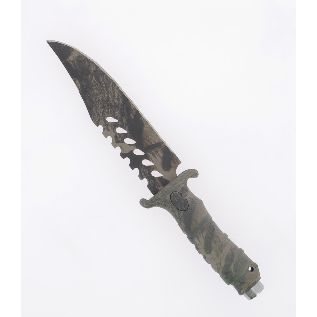 Camo mes met vaste kling - Stepland