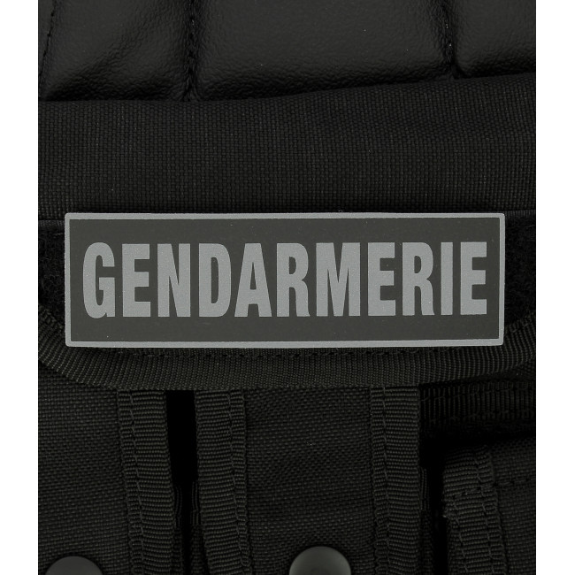Bandeau Gendarmerie inversé 3 x 10 cm - Patrol Equipement