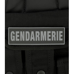 Bandeau Gendarmerie inversé 3 x 10 cm - Patrol Equipement