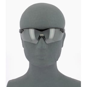 Lunettes de protection balistique Racers (écran Incolore) - Noir - MSA Sordin